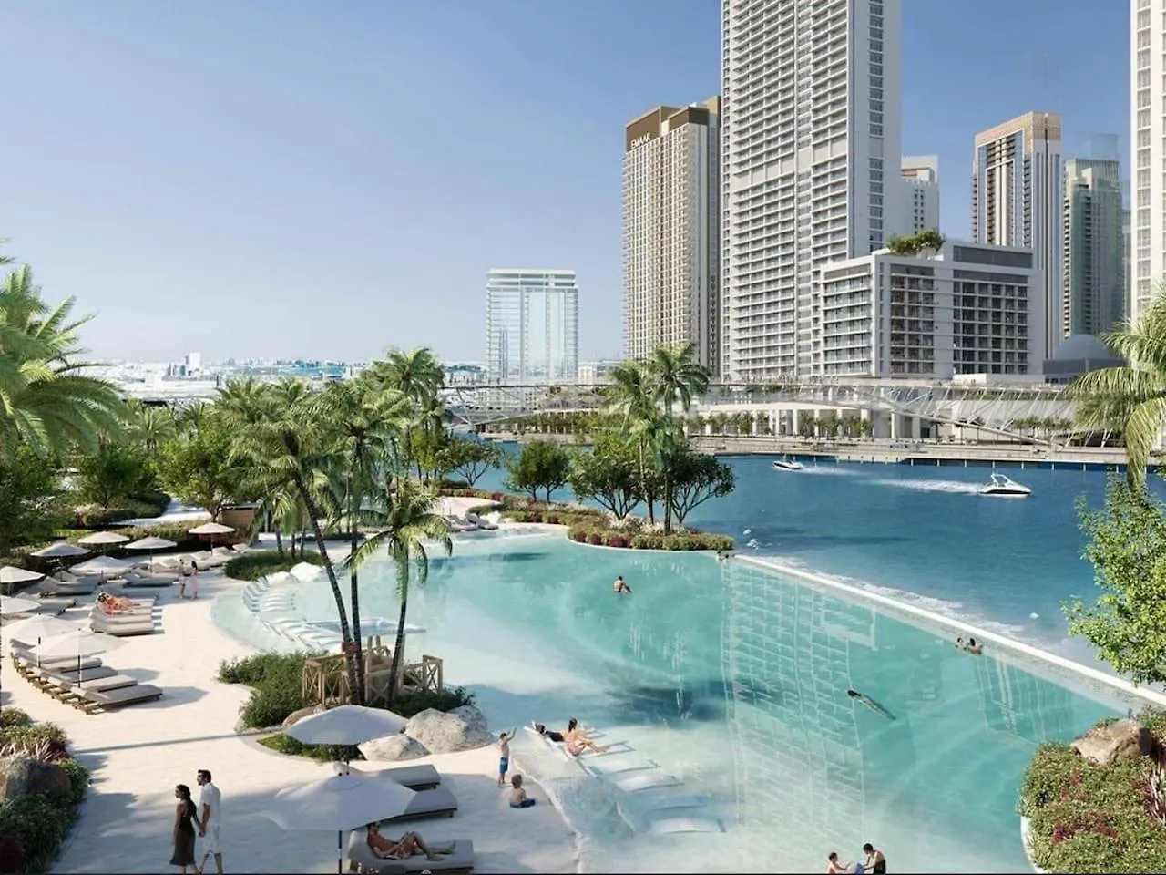 Luxury 2-Bed Retreat With Stunning Creek Views Apartment Dubai